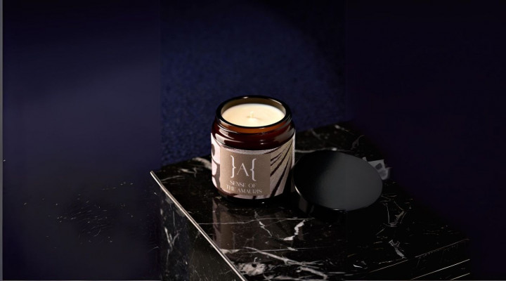 The Amauris Scented Massage Candle